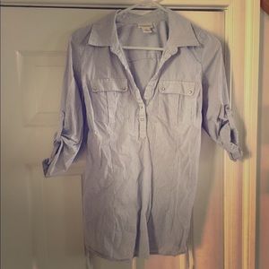 Maternity work shirt